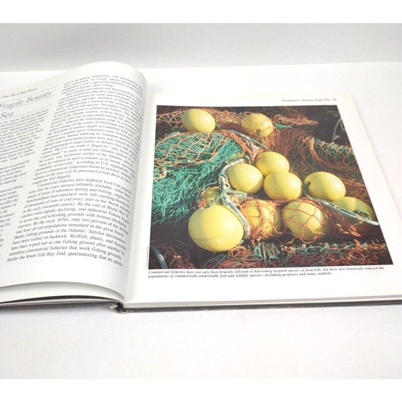 Saltwater Game Fish of North America Book Herbert A. Schaffner 1989 Hunting VTG - Picture 9 of 12